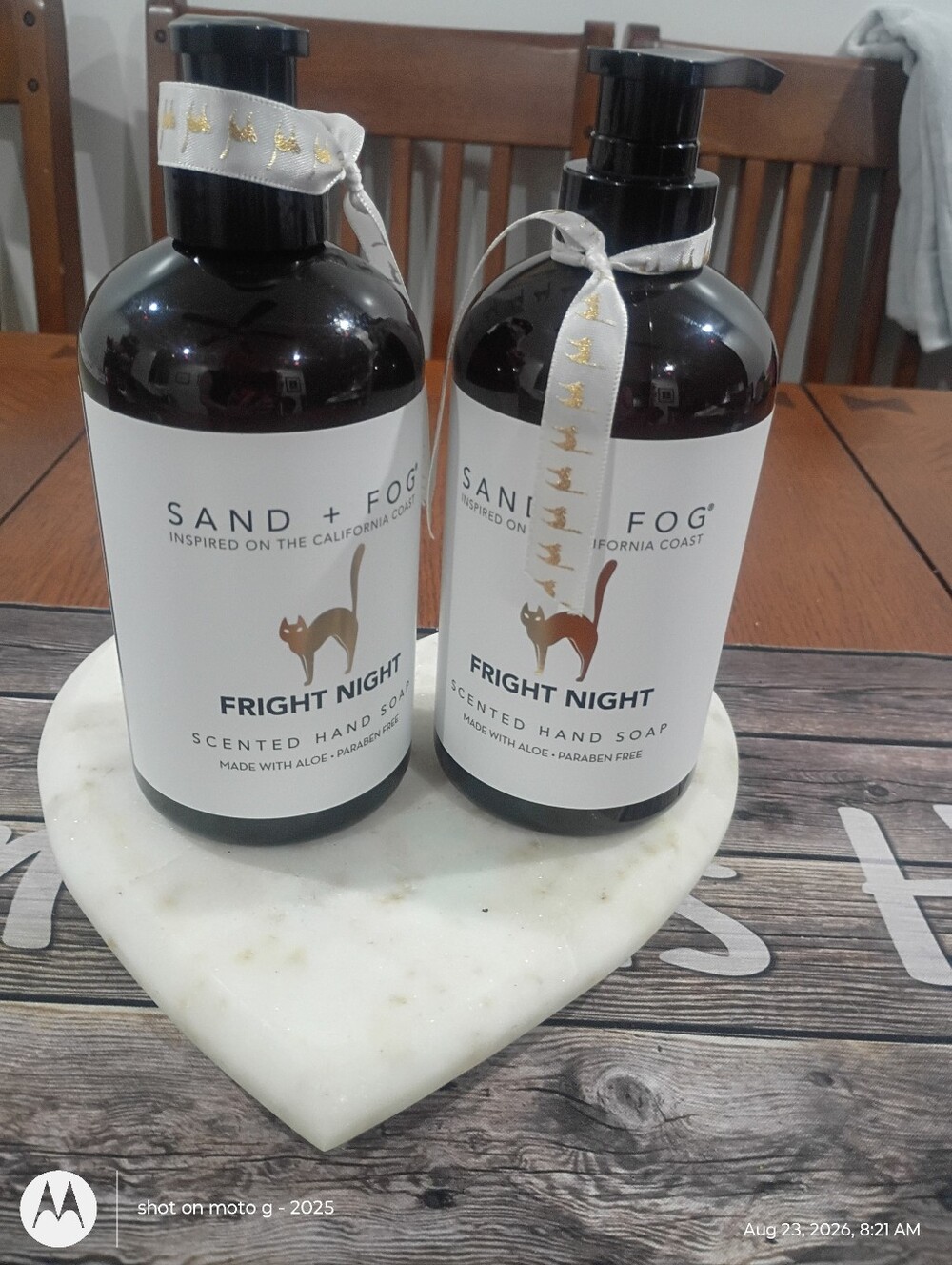 Sand + Fog Fright Night Scented Hand Soap New! 2 Bottles - Picture 2 of 3